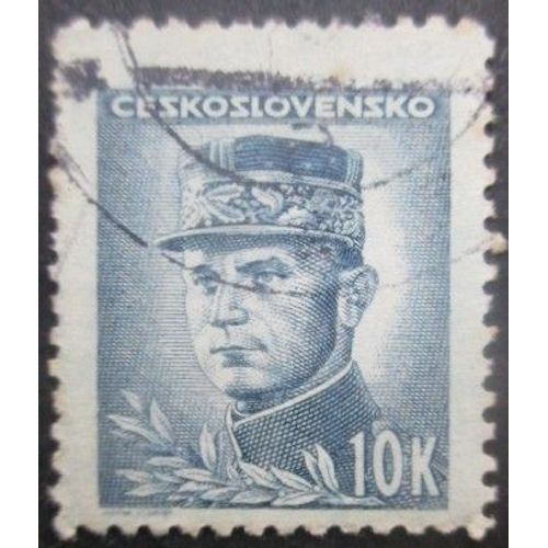 Tchecoslovaquie N°415 Général Stefanik Oblitéré