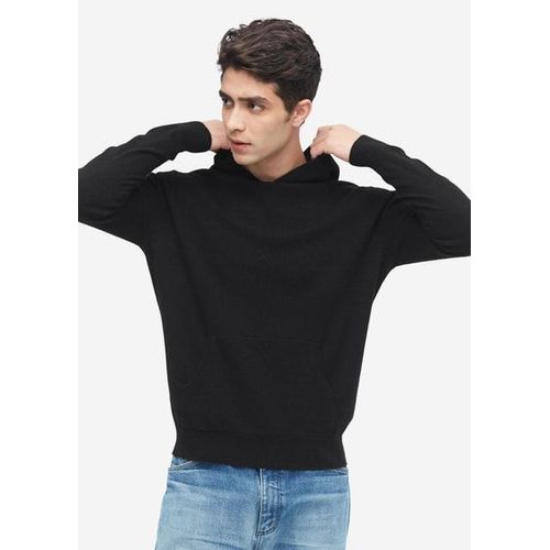 Lilysilk Pull Cachemire Homme France Pull À Capuche En Cachemire Pour Homme Noir