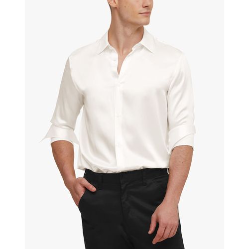 Lilysilk Chemise De Base Pour Homme En Soie De Mûrier Blanc Naturel L