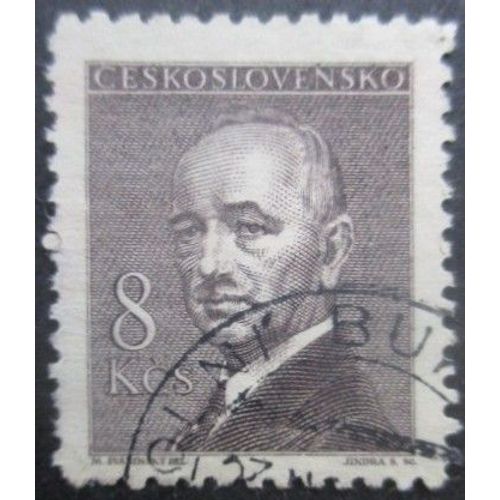 Tchecoslovaquie N°439 Président Benès Oblitéré
