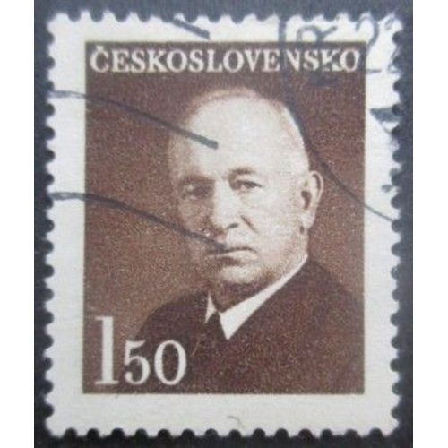 Tchecoslovaquie N°457 Président Benès Oblitéré