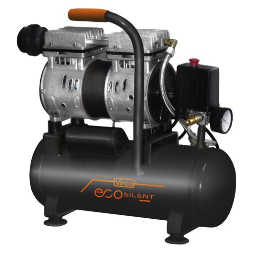 1 X COMPRESSEUR SILENCIEUX 8 litres - hp 0,7 - sans huile