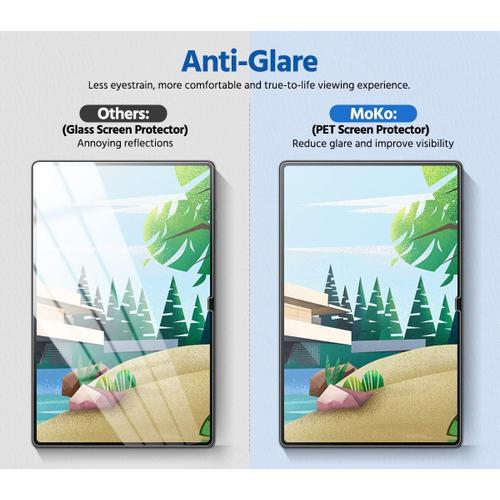 2 Pièces Protection d'écran pour Samsung Galaxy Tab S8 Ultra 14,6