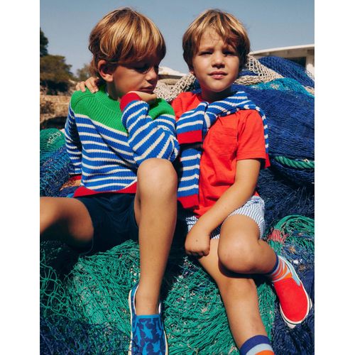 T-Shirt Manches Courtes Pour Tous Les Jours-Rouge Coquelicot