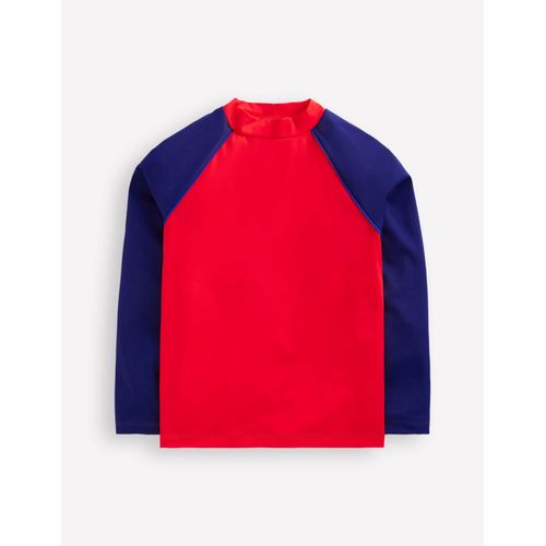 Haut De Plage Colourblock-Rouge Coquelicot