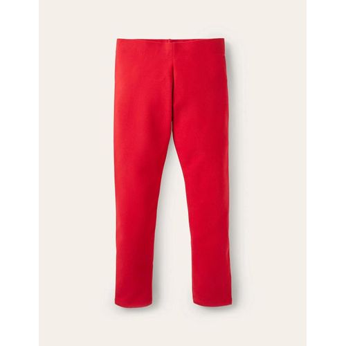 Legging Cosy Uni-Rockabilly Rouge