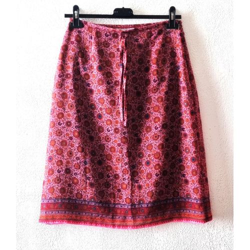 Jupe Les Petites Taille 34 Multicolore Doublée Tbe