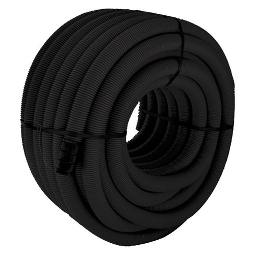 1 X TUYAU POUR GAINE DE CaBLES ø 63 ext. - pourriture. 50 m. noir