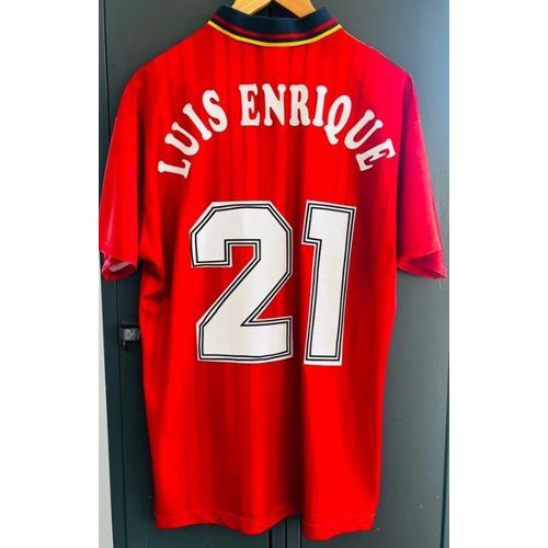 Maillot Adidas Espagne Luis Henrique 21 Home Wc 1994 Size L