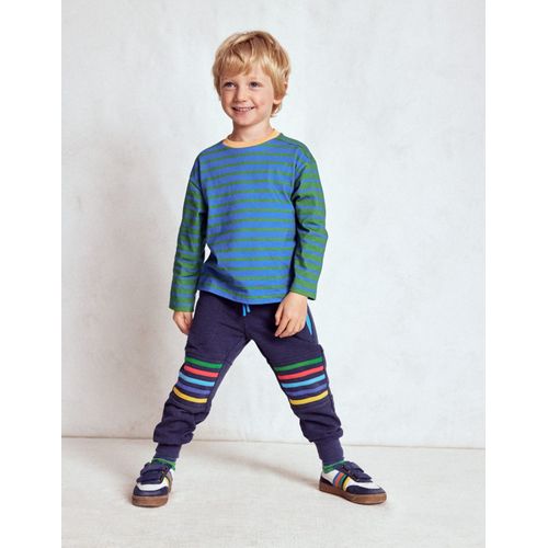Bas De Jogging À Genoux Renforcés-Aristocratic Blue/ Ivory Stripe