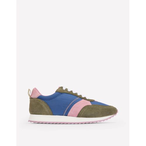 Baskets De Running Colour Block Bleu