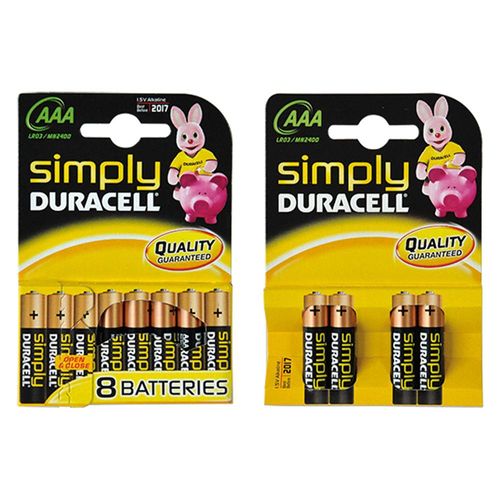 10 X MINI BATTERIE MN 2400 Pcs 5 - 1,5 V - AAA SIMPLEMENT