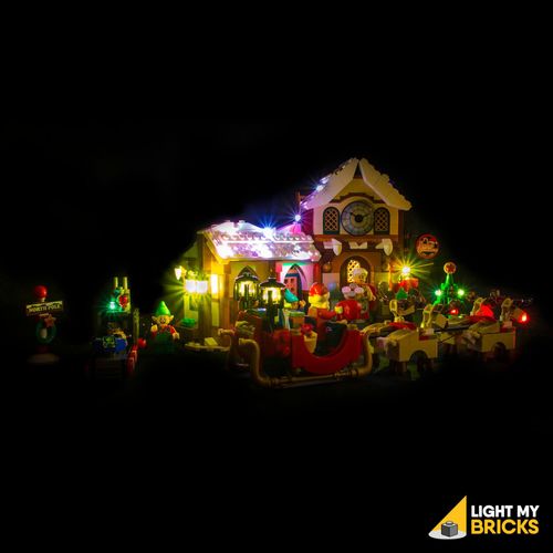 Lumières Pour Lego Atelier Père Noël 10245