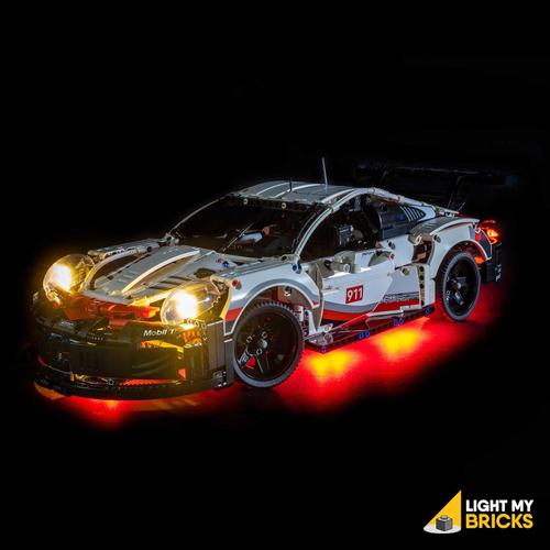 Lumières Pour Lego Porsche 911 Rsr 42096