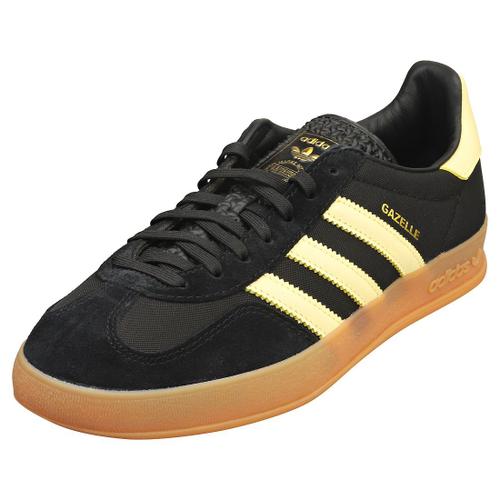 Adidas Gazelle Indoor Baskets Mode Noir Jaune Rakuten