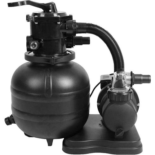 anaterra® Pompe Filtre à Sable pour Piscine - Électrique, 7&4,5m³/h, 7000L/h, Pompe de Préfiltration - Système de Filtre