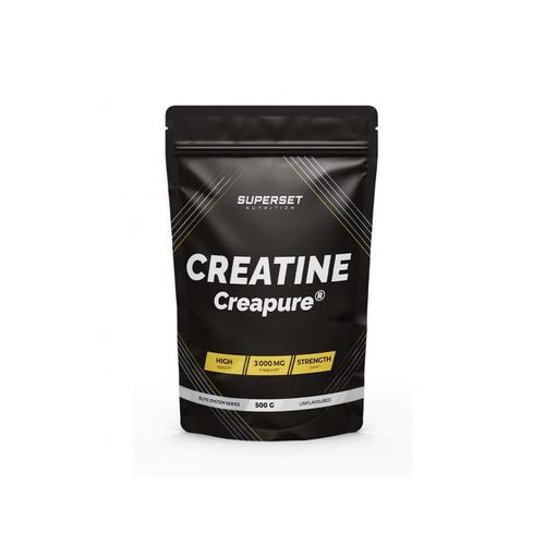 Creatine Monohydrate Creapure® (500g)| Créatines|Superset Nutrition 