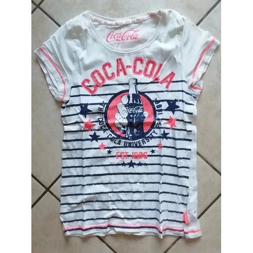 Tee Shirt Fille Coca Cola 14 Ans.