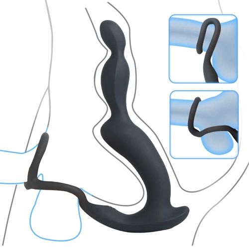 Jouets Sexuels Anaux À 10 Vitesses, Vibrateur, Masturbation Masculine, Massage De La Prostate, Anneau De Pénis, Télécommande Sans Fil, Machine Sexuelle, Boutique Pour Adultes B China