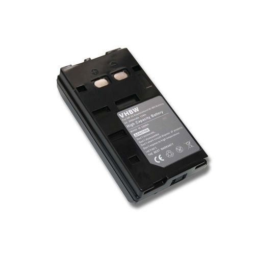 vhbw 1x Batterie compatible avec Sony CCD-TR21, CCD-TR202E, CCD-TR23, CCD-TR2000E, CCD-TR205, CCD-TR202 caméra vidéo caméscope (2000mAh, 6V, NiMH)