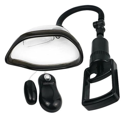 Pompe À Chatte Vagin Clitoris Ventouse Vibrant Clitoris Vibrateur Télécommande Mamelon Agrandir Pompe À Vide Couverture Femmes Adultes Jouets Sexuels Pour Les Femmes Clit Pump