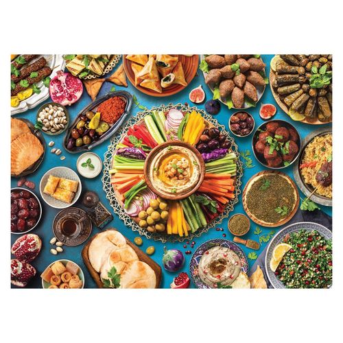 Table Du Moyen-Orient - Puzzle 1000 Pièces