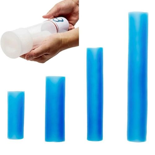 Accessoires De Manchon Pour Pompe À Pénis Électrique, Couvercle De Remplacement, Capuchon De Protection De Gland, Agrandisseur De Bite, Entraîneur D'extension Xxl Blue Straight