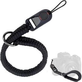 Sangle Poignet Appareil Photo,Avec 1 Pack Déclenchement Rapide Cordon Dragonne Courte Dragonne Appareil Photo,Poignée Appareil Photo,Sangle de Poignet pour Appareil Photo en Paracord Réglable