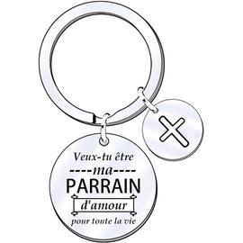 Porte-clés Parrain d'exception - Cadeau parrain