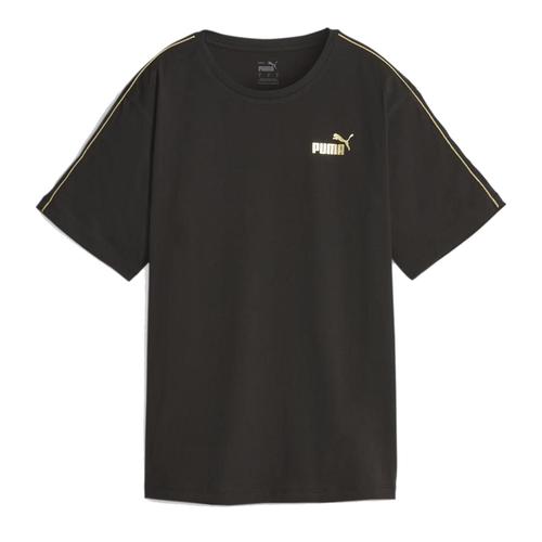 Tee Shirt Manches Courtes Puma Minimal Gold Tee Noir