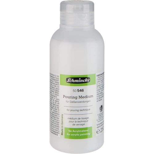 Pouring Médium, 250 Ml, 50 546 027, Médium Pour La Peinture Acrylique, Acrylique Liquide Pour La Technique De Coulée, Technique D'écoulement Et Applications De Coulée.