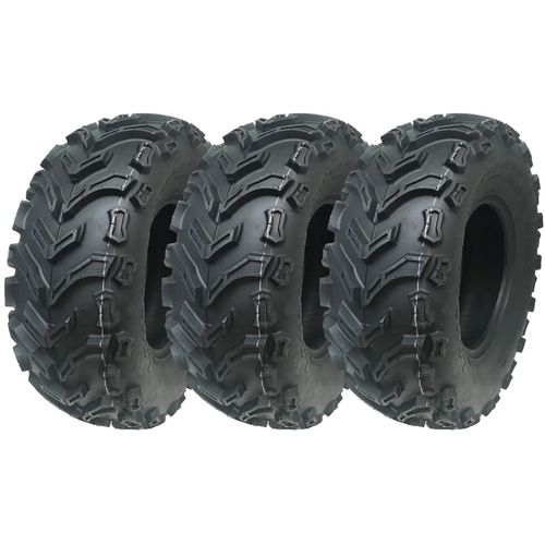 26x9.00-12 Quad ATV Tyres 6ply Wanda P3128 E-Marked Road Legal Tires (Set of 3)