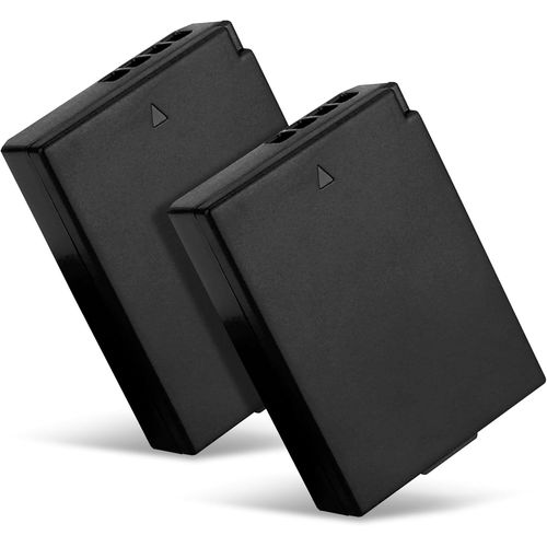 Batterie pour Caméra, Compatible avec Canon EOS 1D X Mark II, 2000D, 1100D, 1300D (7.4V, 1020mAh) 2 Pièces