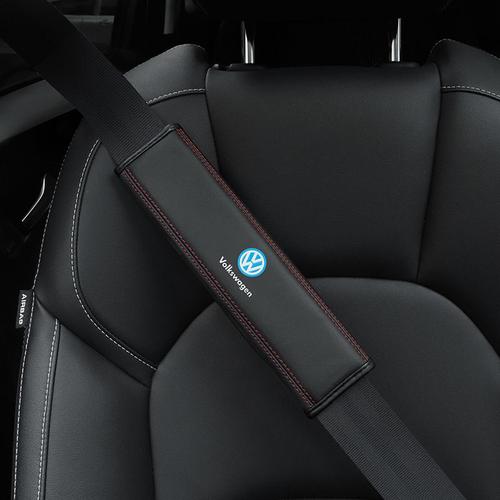 Ceinture De Sécurité En Cuir Housse De Protection D'épaule Pour Volkswagen