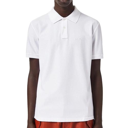 Polo Blanc Homme Diesel Smith