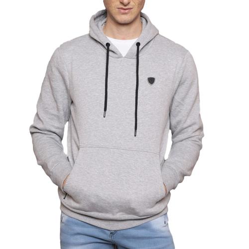 Sweat À Capuche Gris Homme Redskins Makit Poster