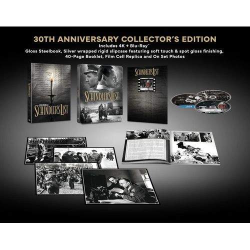 Schindler's List [30th Anniversary Collector's Edition] [4k Ultra Hd] [1993] [Blu-Ray] [2023] [Region Free]