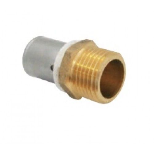 Raccord PER à sertir - Union mâle - Diamètre 12 mm - Filetage 15x21 BOUTTÉ