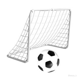 Cage De Foot But De Foot Enfant Pliables Buts de Football avec Filet  escamotable et Ensemble