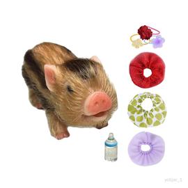 Jouet en Peluche Capybara, poupées de Cochon d'Inde Capybara Animaux  Mignons,Animal en Peluche réaliste,Cadeau de décoration de la Maison,Cadeau  de