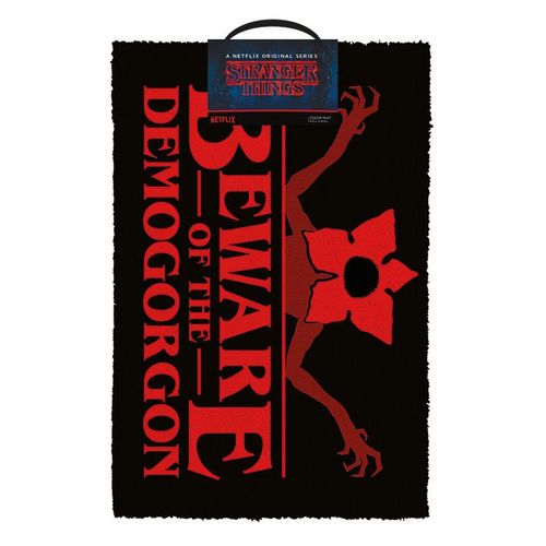Stranger Things - Attention Au Démogorgon Paillasson 40 X 60 Cm