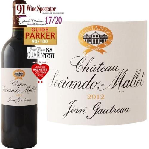 Château Sociando Mallet 2012 Haut-Médoc - Vin Rouge De Bordeaux