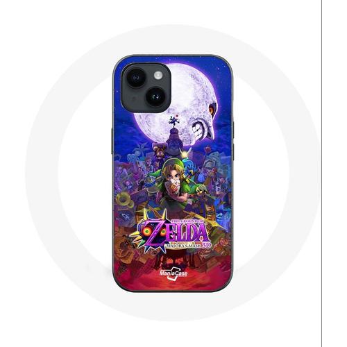 Coque Pour Iphone 14 La Légende Du Masque De Majora Zelda Jeux Vidéo