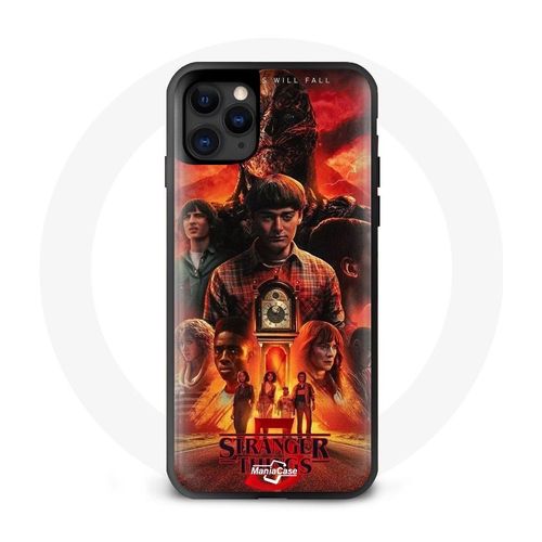 Coque Pour Iphone 12 Stranger Things Affiche Saison 5