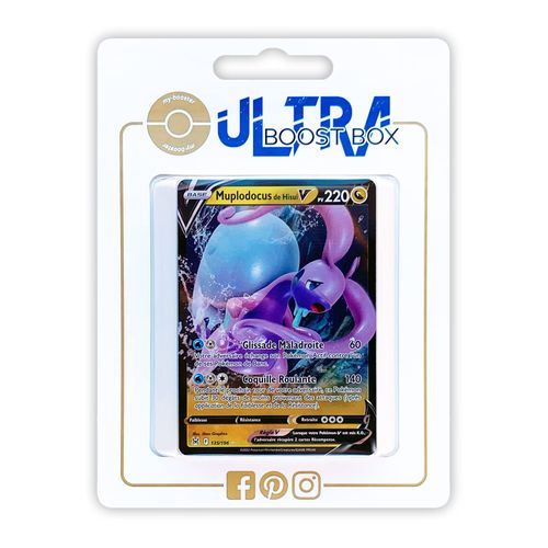 Muplodocus De Hisui V 135 196 - Ultraboost X Epée Et Bouclier 11 Origine Perdue - Coffret De 10 Cartes Pokémon Françaises