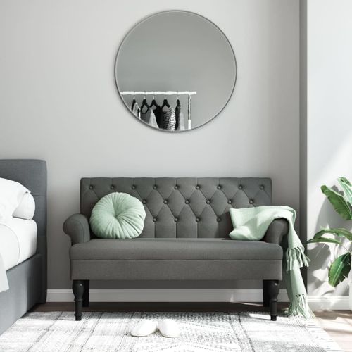 Vidaxl Banc Avec Dossier Gris Foncé 120x62x75,5 Cm Tissu
