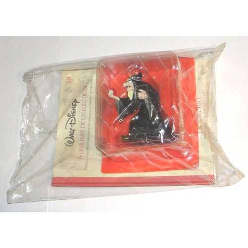 figurine la sorciere de blanche neige + le livre histoire et secrets du film N°58 hachette disney