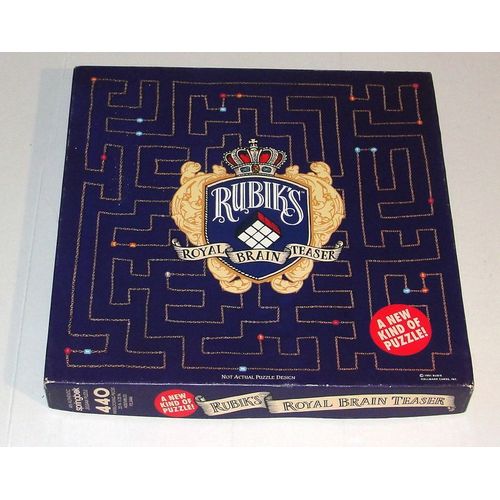 rubik's royal brain teaser puzzle springbok 91