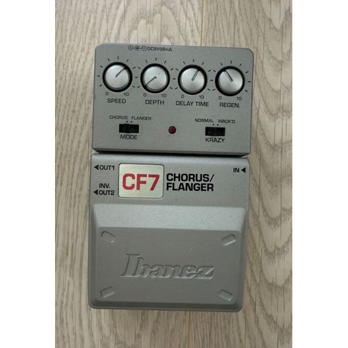 Pedale Chorus/Flanger Ibanez Cf7