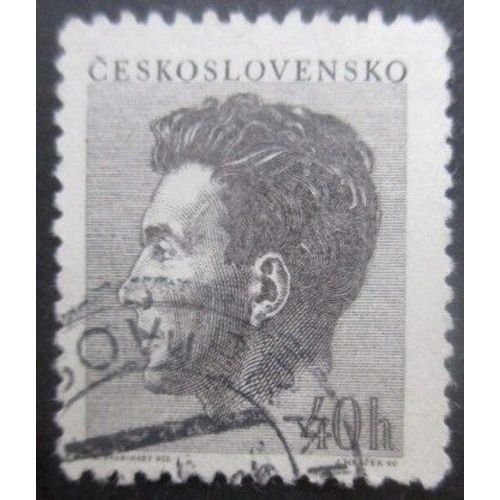 Tchecoslovaquie N°723 Julius Fucik Oblitéré